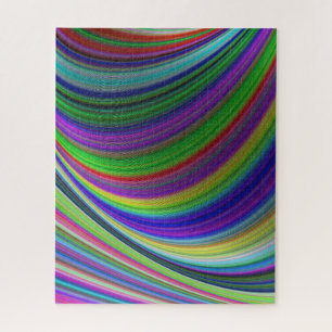 Colour curves jigsaw puzzle