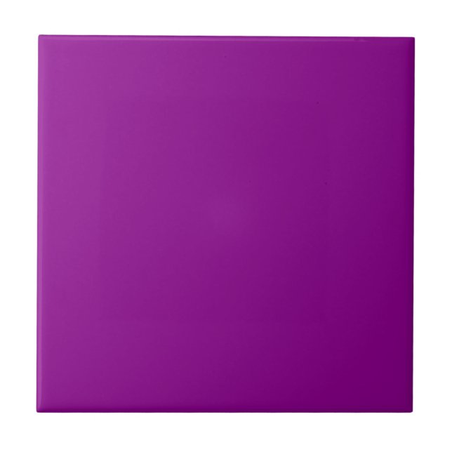 colour dark magenta tile (Front)