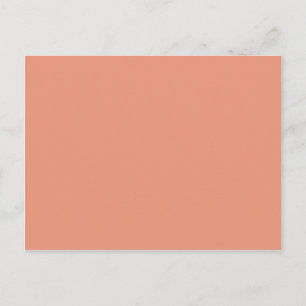colour dark salmon postcard