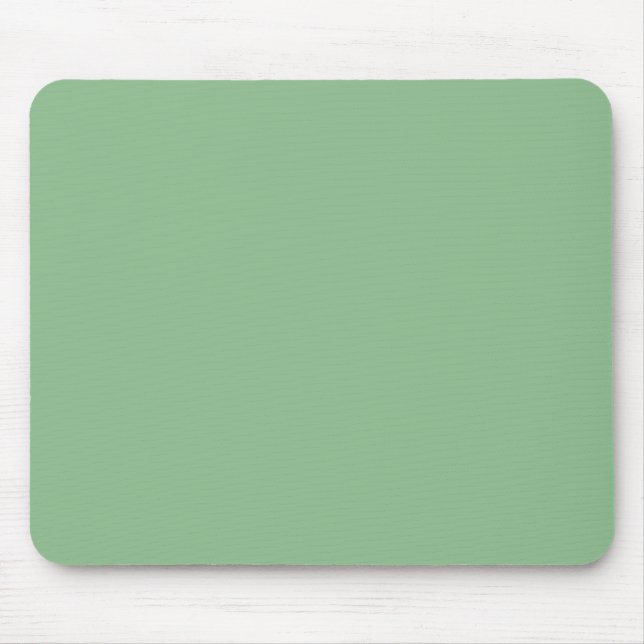 colour dark sea green mouse pad (Front)