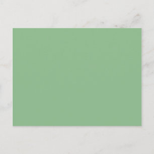colour dark sea green postcard