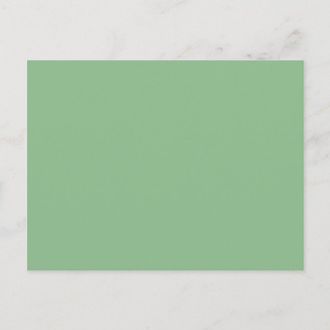 colour dark sea green postcard (Front)