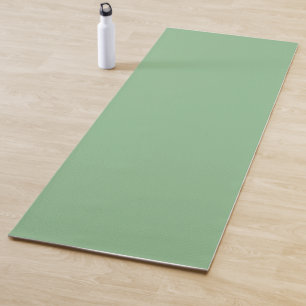colour dark sea green yoga mat
