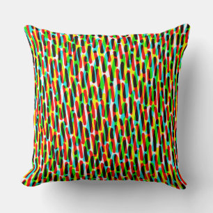 Colour Dashes 121216(01) Cushion