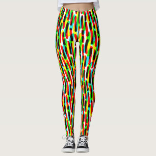 Colour Dashes 121216(01) Leggings