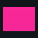 colour deep pink postcard<br><div class="desc">colour deep pink FF1493</div>