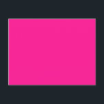 colour deep pink postcard<br><div class="desc">colour deep pink FF1493</div>