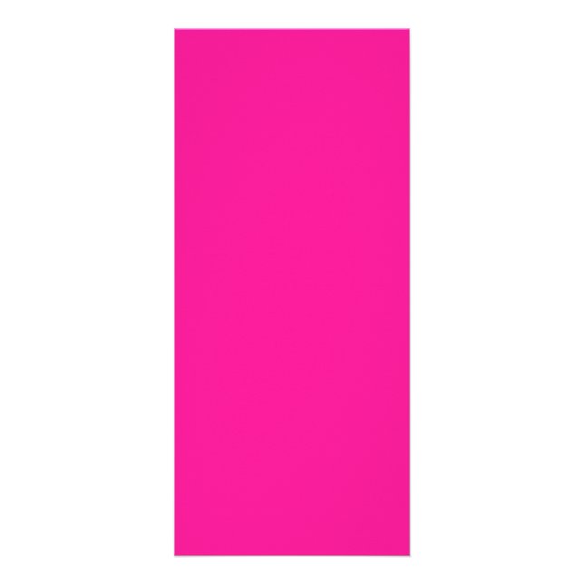 colour deep pink rack card (Front)