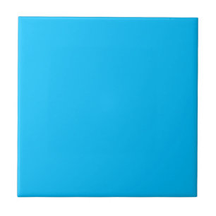 colour deep sky blue tile