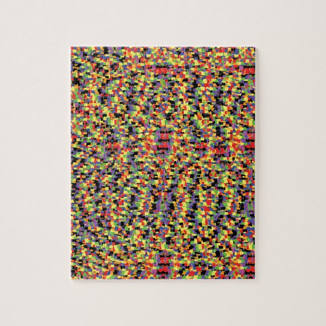 colour dots by Nate Jigsaw Puzzle (Vertical)