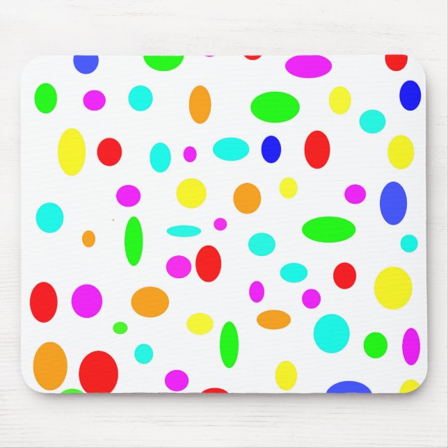 Colour Dots Mousepad (Front)