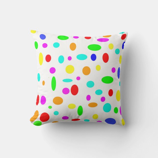 Colour Dots Pillow (Front)