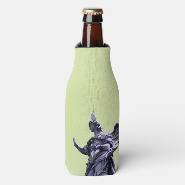 Colour effect, filtered, modern simple photography bottle cooler (Bottle Front)