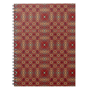 Colour Engraving pattern. Vintage illustrationabst Notebook