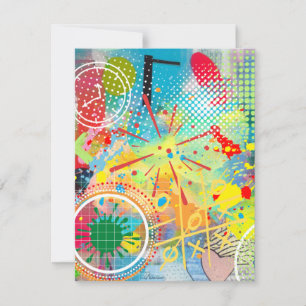 Colour Explosion Card