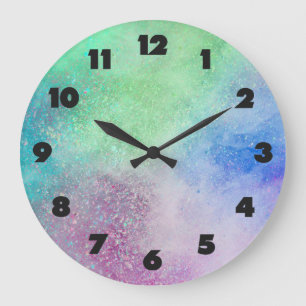 Colour Explosion clocks