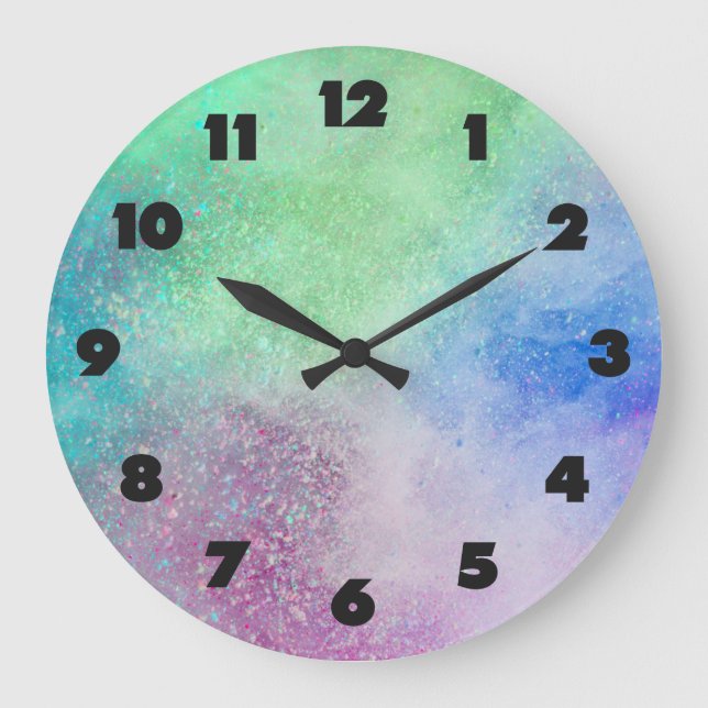 Colour Explosion clocks (Front)