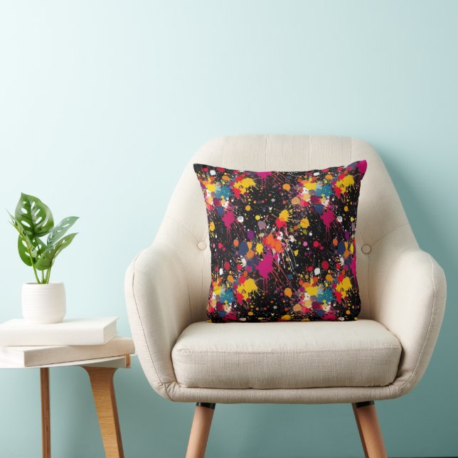 Colour Explosion Cushion (Chair)