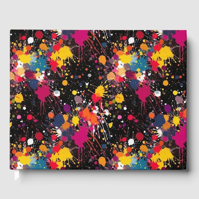 Colour Explosion Guest Book (Front)