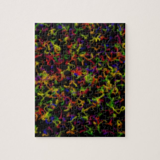 Colour explosion jigsaw puzzle (Vertical)