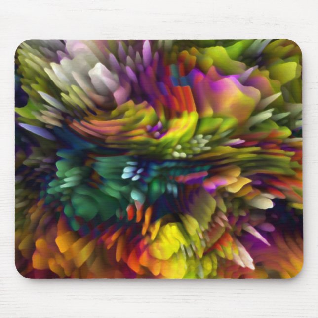 Colour Explosion Mouse Pad (Front)