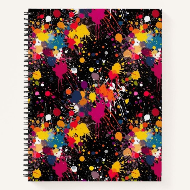 Colour Explosion Notebook (Front)