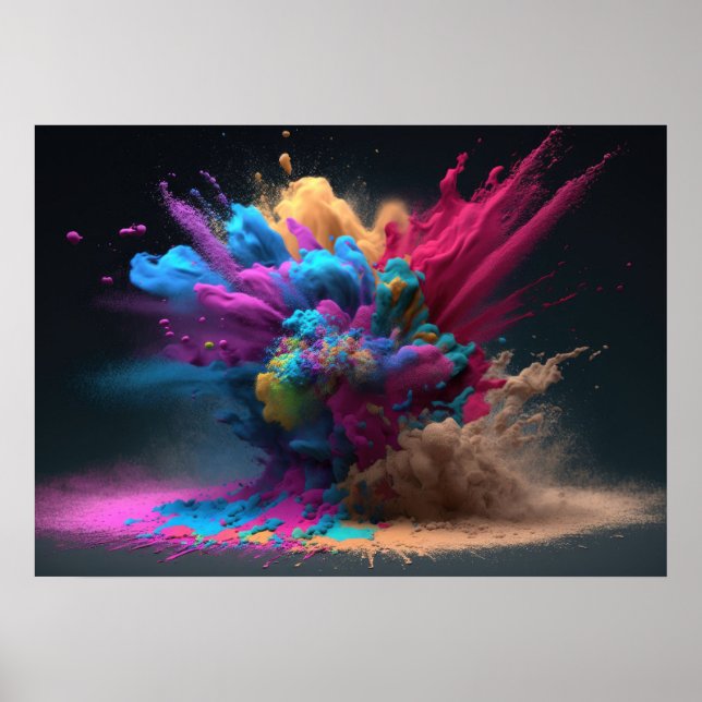 Colour Explosion Poster (Front)
