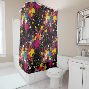 Colour Explosion Shower Curtain