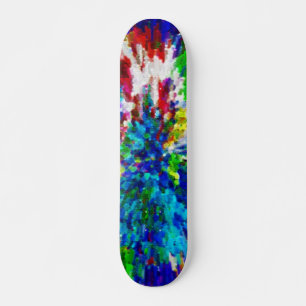Colour Explosion ~ Skateboard