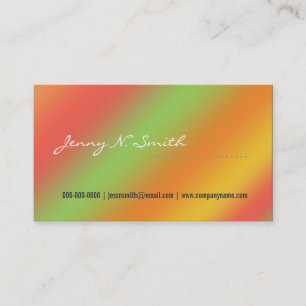 colour fantasy elegant profile cards. business card