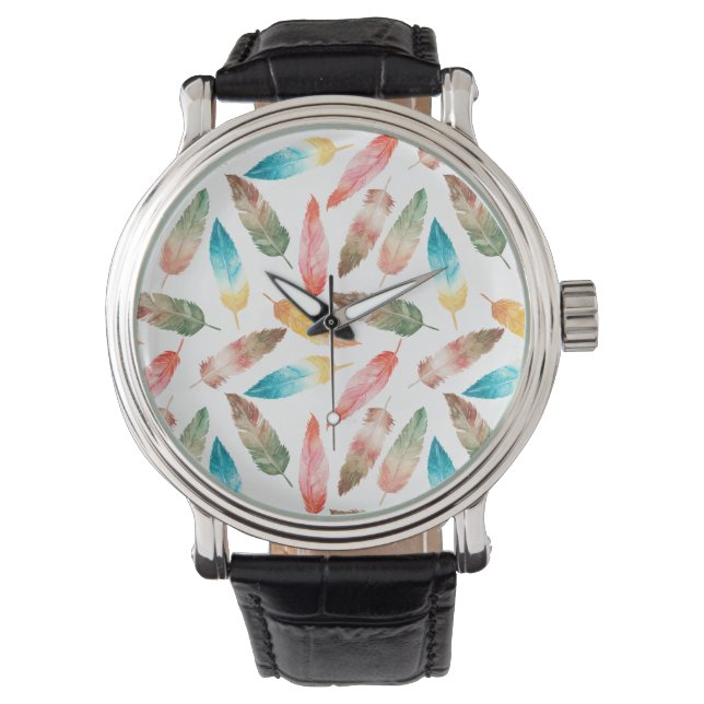 Colour Feathers Watch (Front)
