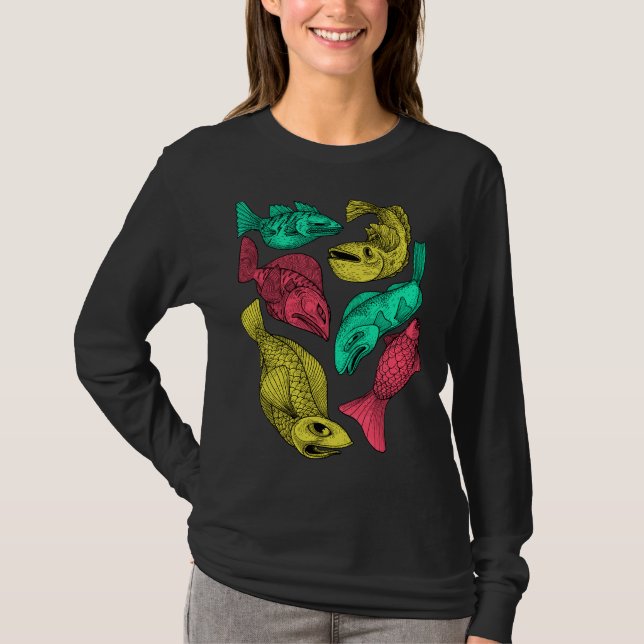 Colour Fish T-Shirt (Front)