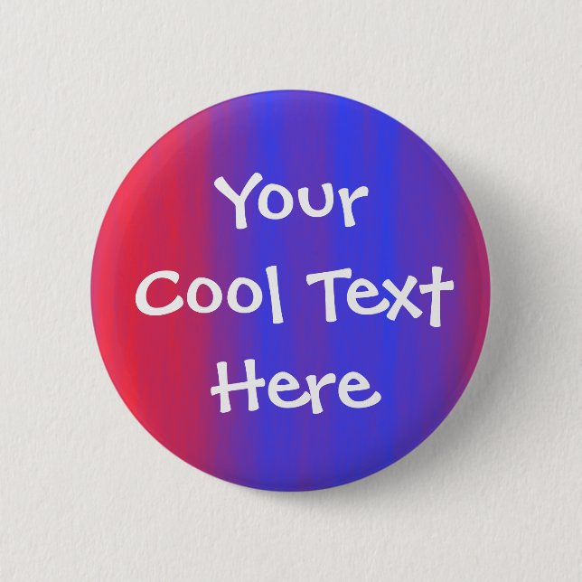 "Colour flow" Template 6 Cm Round Badge (Front)
