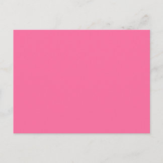 colour French pink Postcard