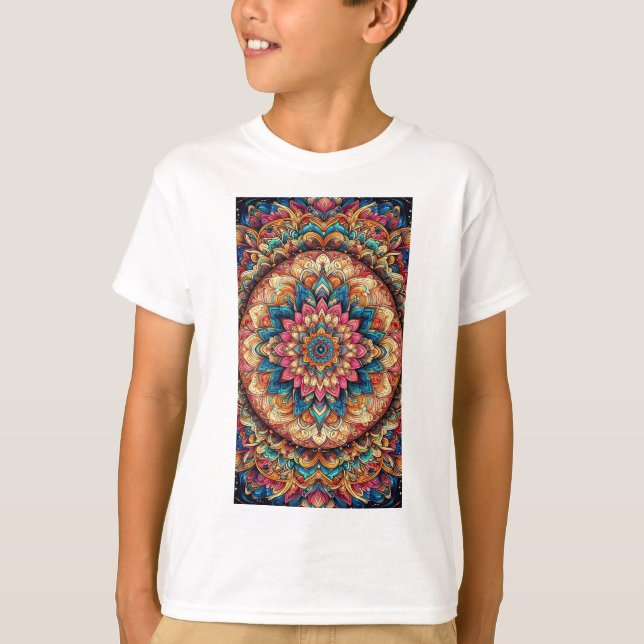 colour full design T-Shirt (Front)