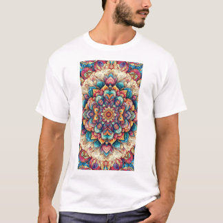 colour full floral T-Shirt