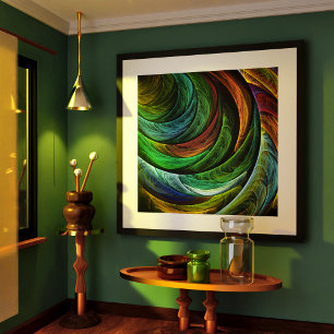 Colour Glory Abstract Art Print