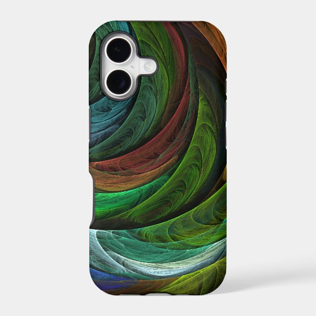 Colour Glory Modern Abstract Art Pattern Elegant (Back)