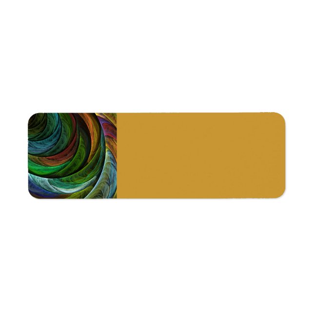 Colour Glory Modern Abstract Art Pattern Elegant (Front)