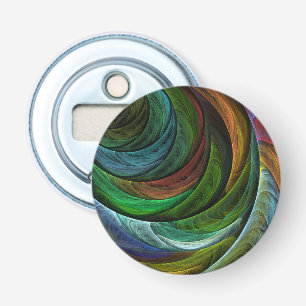 Colour Glory Modern Abstract Art Pattern Elegant Bottle Opener