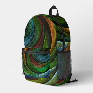 Colour Glory Modern Abstract Art Pattern Elegant Printed Backpack