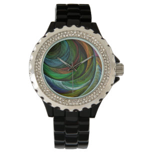 Colour Glory Modern Abstract Art Pattern Elegant Watch