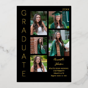Colour Glow - Black Graduate 6 Multi Photo