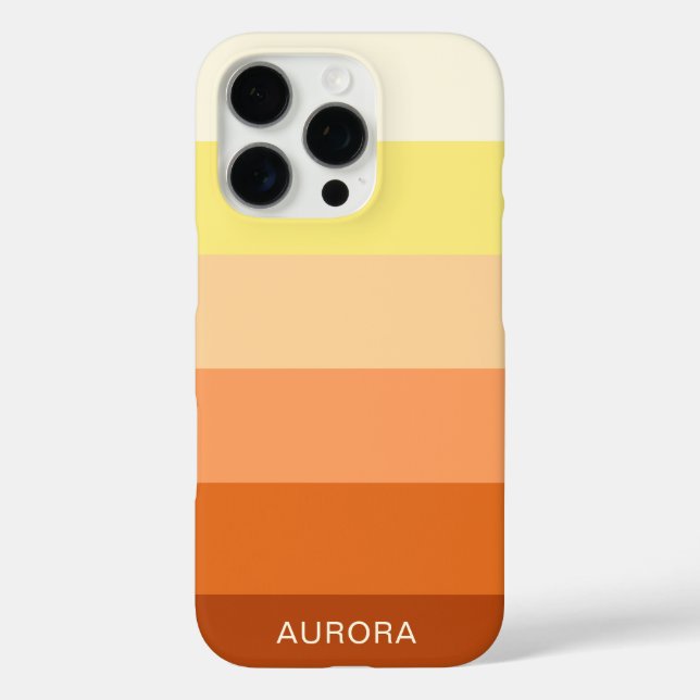 Colour Gradient Back to School - Custom Name  Case-Mate iPhone Case (Back)