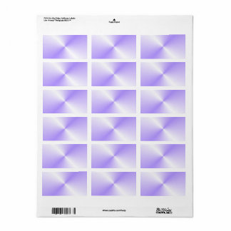 colour gradient label