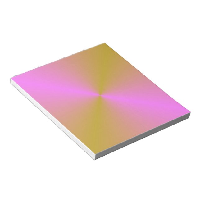 colour gradient  notepad (Angled)