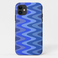 Colour Gradients ZigZag Waves - blue