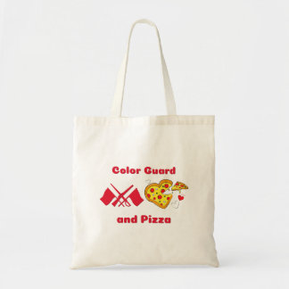 Colour Guard and Pizza Tote Bag