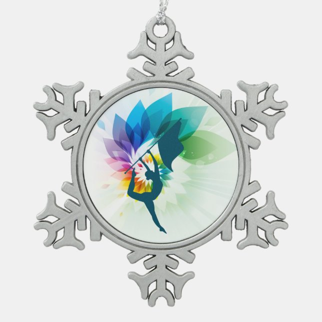 Colour Guard Christmas Ornament (Front)