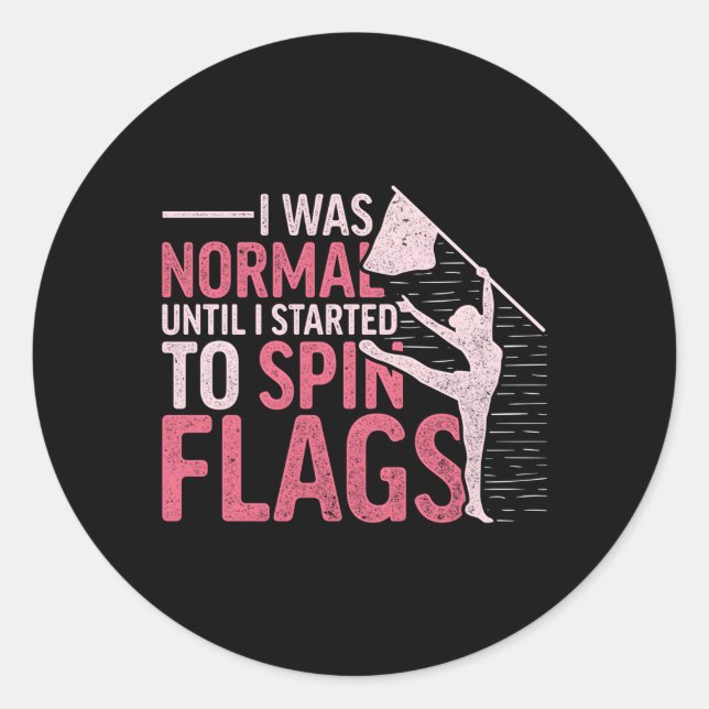 Colour Guard Colorguard Classic Round Sticker (Front)